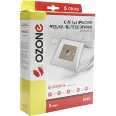 Пылесборник Ozone micron M-03 (синт.) 5шт. (Samsung VP-77)