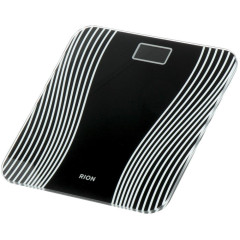 Весы напольные электронные Rion, РТ-902, черные (487994)