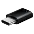 Переходник microUSB - Type C SAMSUNG EE-GN930KBRGRU за 1шт черн.