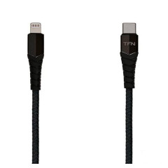 Кабель USB 3.0 Type C - Lightning 1 м TFN TFN-CKNLIGC1MBK черный