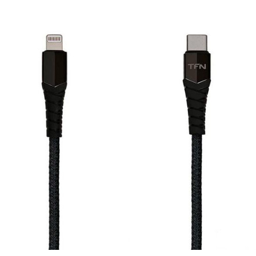 Кабель USB 3.0 Type C - Lightning 1 м TFN TFN-CKNLIGC1MBK черный