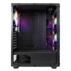 Корпус 1STPlayer FIRE DANCING V3-B MidiTower ATX LED (V3-B-4F1)