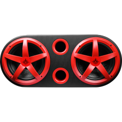 Сабвуфер-авто URAL АС-У12А двойной активный (0444)