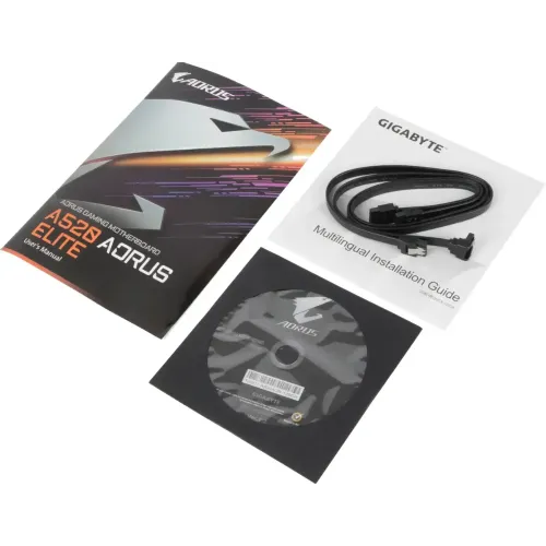 М/П SOC-AM4 Gigabyte A520 AORUS ELITE AMD A520 4xDDR4 ATX AC`97 8ch(7.1) GbLAN RAID+DV