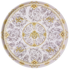 Поднос сталь AGNESS ROCOCO, 33х2,1см (898-144)