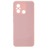 Бампер Xiaomi Redmi 12C 4G/11A/Poco C55 ZIBELINO Soft Matte пыльно-розовый с микрофиброй