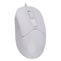 Мышь A4 Fstyler FM12S белый оптическая (1200dpi) USB (3but)