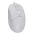 Мышь A4 Fstyler FM12S белый оптическая (1200dpi) USB (3but)