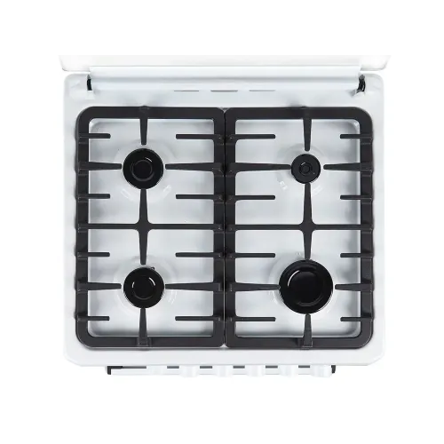 Газоэлектроплита  IDEAL L155 ГК чуг.белый