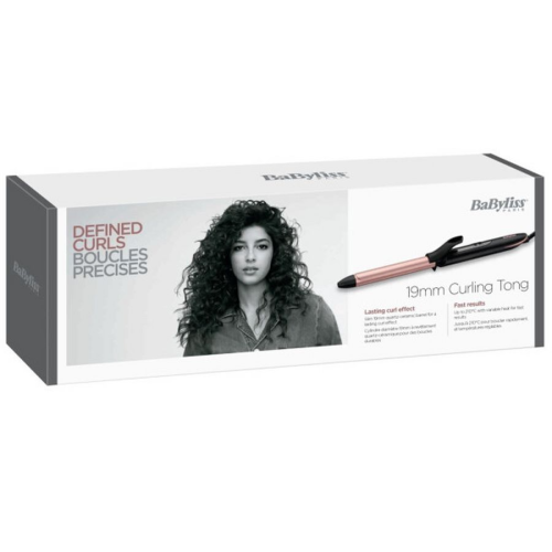 Щипцы BABYLISS C450E, Ф19 мм, чёрная (9562538)