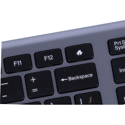 Клавиатура Oklick 890S серый USB
