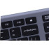 Клавиатура Oklick 890S серый USB