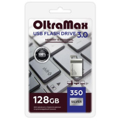 Карта USB3.0 128 GB OLTRAMAX OM-128GB-350-Silve