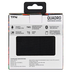 Акустика портативная TFN TFN-BS03-01BK Quadro