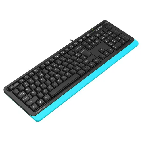 Клавиатура A4Tech  Fstyler FKS10 черный/синий