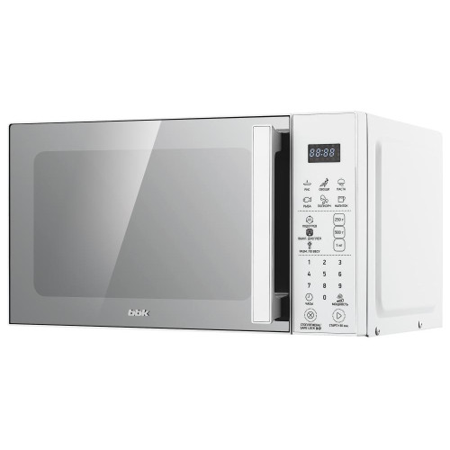Микроволновая печь BBK 20MWS-805S/W, 20 л., белая (С)