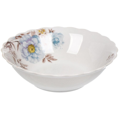 Салатник керамика Daniks Флорина, круглый, 680 мл, 18 см (19-237)(454767)