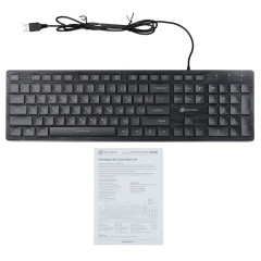 Клавиатура Oklick 550ML черный USB