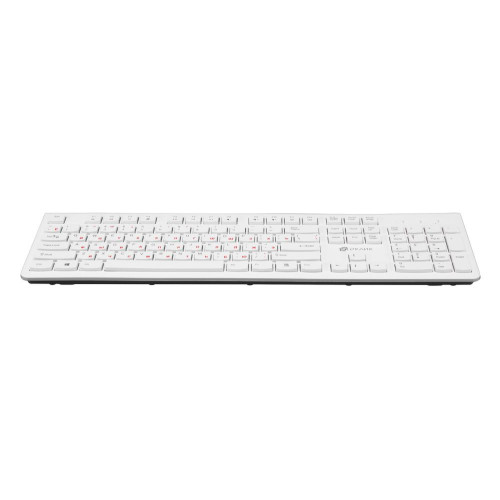 Клавиатура Oklick 505M белый USB (*7)