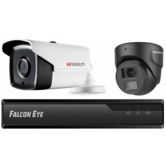 Комплект видеонаблюдения Falcon Eye 1662565 [2 камеры / 16 каналов / AHD] БУБГ