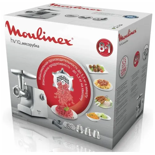 Мясорубка MOULINEX ME-858D