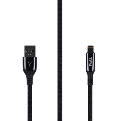 Кабель USB 3.0 A вилка - 8pin 1,2 м TFN-C-BLZ -AL1M-BK черный
