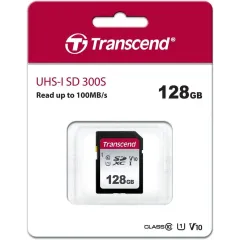 Карта SD 128GB Transcend TS128GSDC300S