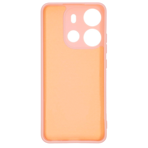 Бампер Tecno Spark Go 2023/Pop 7 Pro ZIBELINO Soft Matte пыльно-розовый с микрофиброй