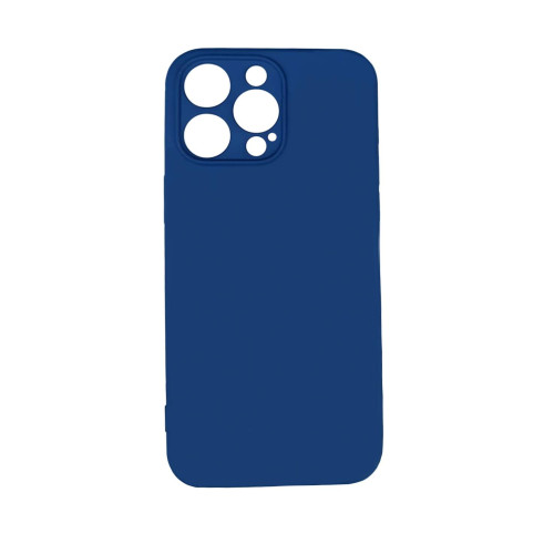 Бампер Apple IPhone 15 Pro Max ZIBELINO Soft Case темно-синий