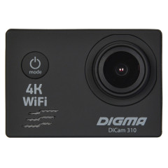 Экшн-камера Digma DiCam 310 черный