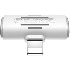 Переходник 8pin (m) - 2X8pin (f) Borofone BV6 белый