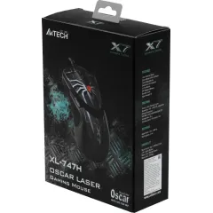 Мышь A4 Bloody Oscar Editor XL-747H голубой