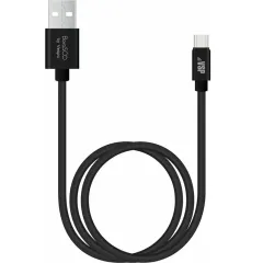 Кабель USB 2.0 A вилка - Type C 1 м Borasco 2А черный