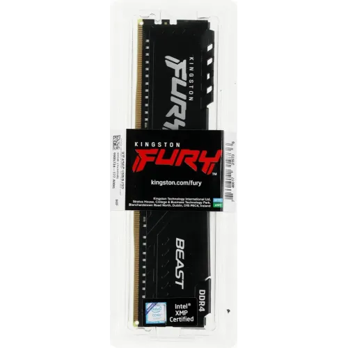 Память DDR4 32768Mb 3600MHz Kingston KF436C18BB/32 Fury Beast RTL Gaming PC4-28800 CL18 288-pin