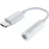 Кабель Lightning - AUX Jack 3.5mm Pero AD13 белый