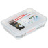 Форма для выпечки стекло Pyrex, Cook Freez, прямоугол., с крышкой, 14х19х4 см, 0,8 л. (241Р000/2021)