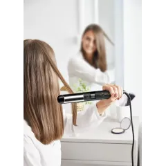 Щипцы-распрямители ROWENTA SF4216F0 с ионизацией, черные