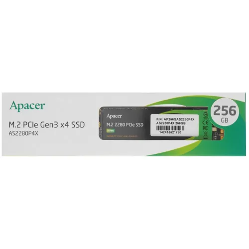 SSD M.2 256Gb Apacer AS2280P4X AP256GAS2280P4X-1