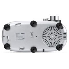 Кухонный комбайн Hyundai HYM-S7651 серебристый