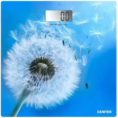 Весы напольные электронные CENTEK CT-2421 Цветы