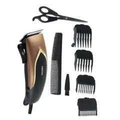 Машинка для стрижки CENTEK CT-2126 черный/золотистый (сет.)