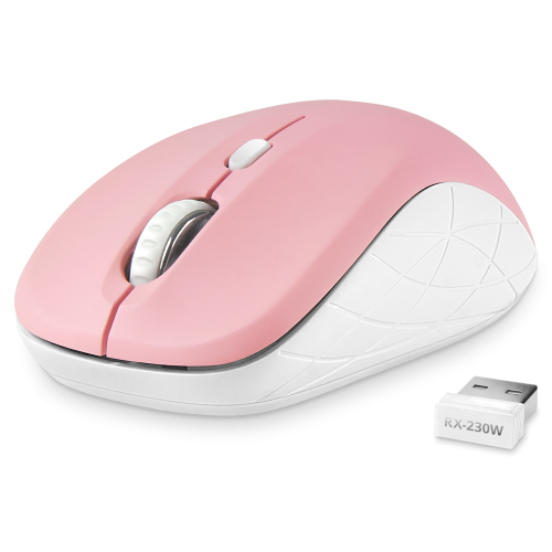 Мышь SVEN RX-230W розовая
