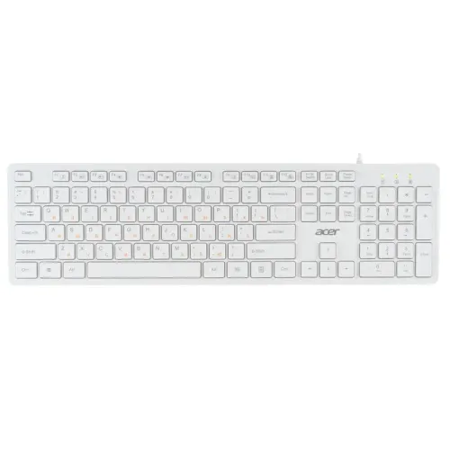 Клавиатура Acer OKW123 белый