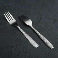 Вилка столовая, набор, «Паритто», h=19 см, 12 пр. (3899496)