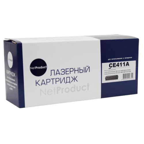 Картридж-тонер HP CLJ Pro 300 Color M351/M375/Pro400 Color/M451 (NetProduct) NEW CE411A C,2,6K