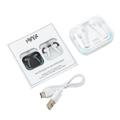 Гарнитура Bluetooth HIPER HWH-TH1 (ARIA H1) white/белый