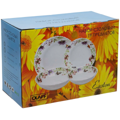 Набор столовый OLAFF «Утренний барокко», 13 пр.(9657207)