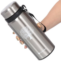 Термос DANIKS SL-100DD 1л серебристый