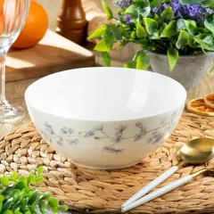 Салатник стеклокерамика Daniks Флер, круглый, 1500 мл, 20 см (LPKW-80/ 220804)(448925)