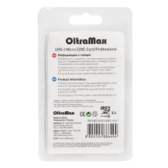 Карта micro-SD 128 GB OLTRAMAX Class 10 UHS-1 Elite (OM128GCSDXC10UHS-1-ElU1 w)
